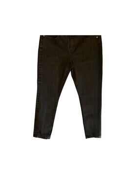 Loft Skinny Jeans Womens Size 10 Black Slim Pockets Stretch Mid Rise Casual